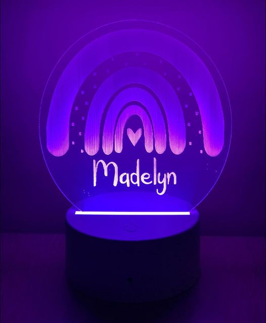 Thumbnail: Engraved Personalized Night Light