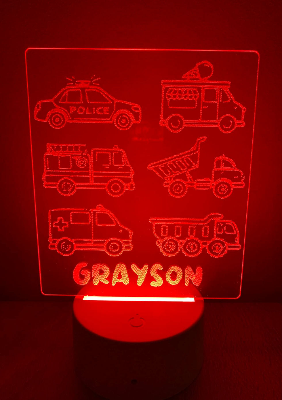 Thumbnail: Engraved Personalized Night Light
