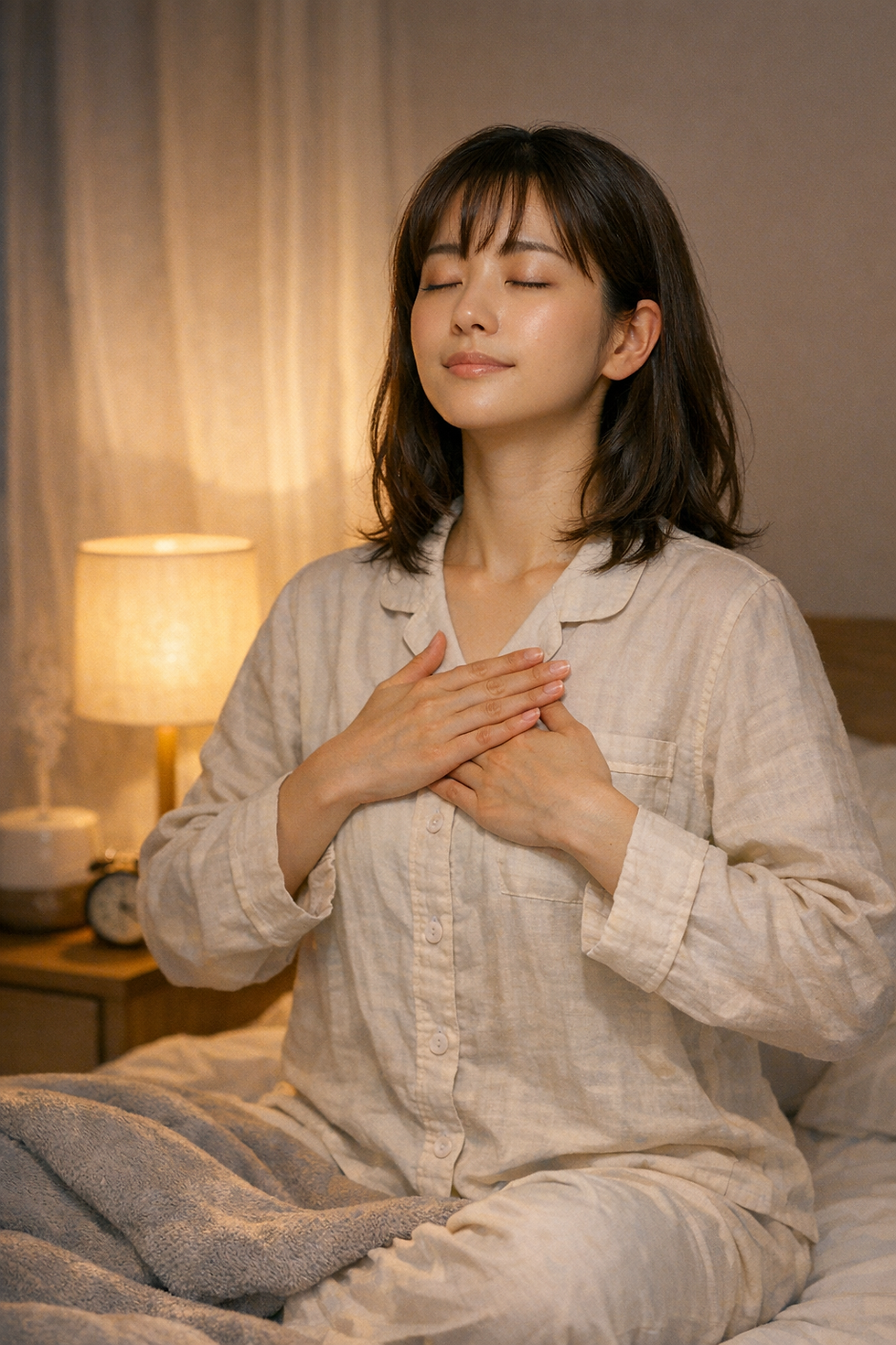 睡眠の質を上げる方法 寝る前の深呼吸 女性専門鍼灸&アロマセラピーサロンkokokara鍼灸Pranaが解説