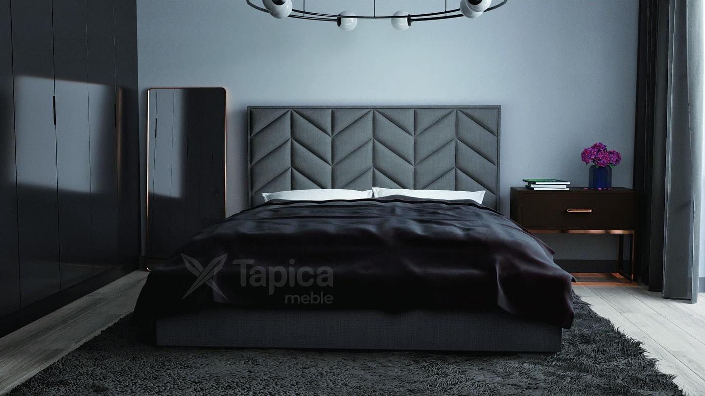 Łóżko Forest ze stelażem (bez pojemnika) I grupa tkanin