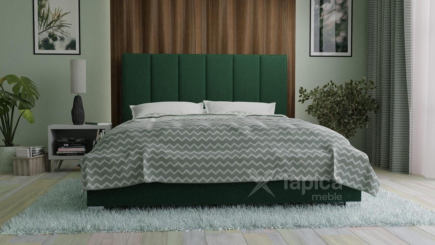 Łóżko Naroca ze stelażem (bez pojemnika) I grupa tkanin