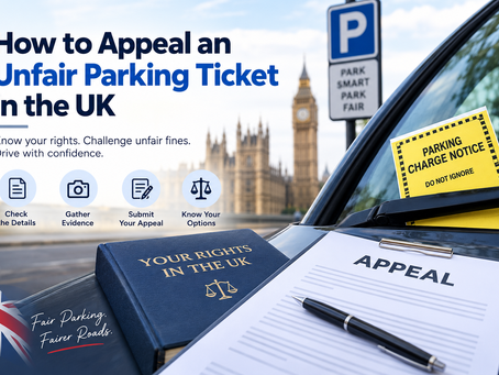 How to Appeal an Unfair Parking Ticket in the UK