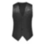Miniature : 2026 Men's Red Sleeveless Suit Vest, Korean Slim Hot Stamping Printed Vests,