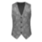 Thumbnail: 2026 Men's Red Sleeveless Suit Vest, Korean Slim Hot Stamping Printed Vests,