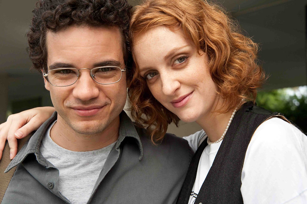 Thiago Mendonça e Laila Zaid