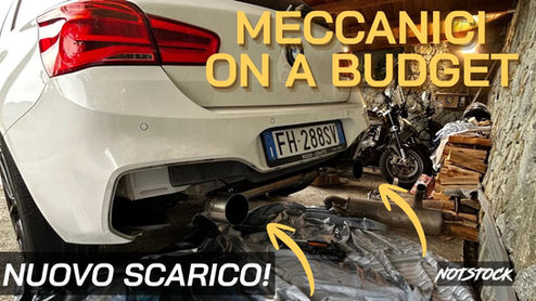 montaggio di uno scarico a doppia uscita su una f20 on a budget. Divertimento assicurato!