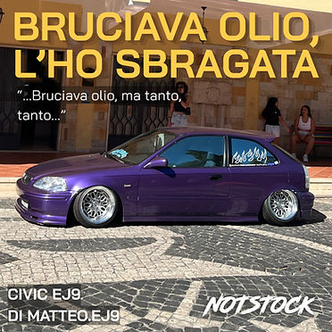 Una delle civic più LOW di Roma. Questa è una delle storia della Ej9 di Matteo, una delle più inaspettate e divertenti del sito. Godetevela!