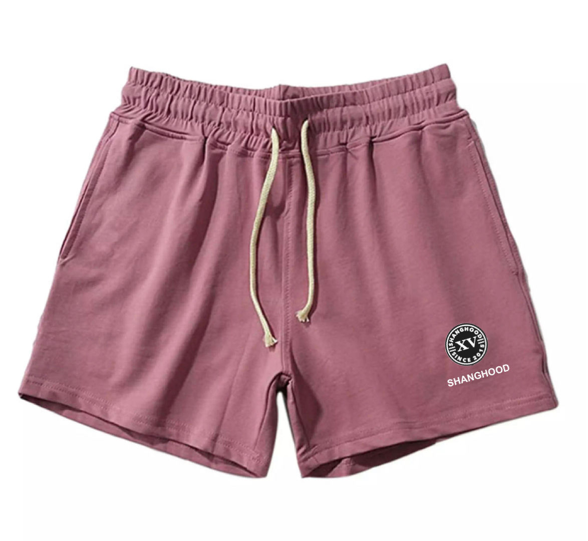 Purple Casual Cotton Shorts SS 22