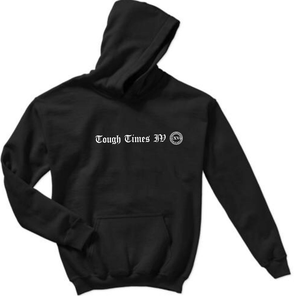 縮圖：Tough Times Brothers Black Hoodies