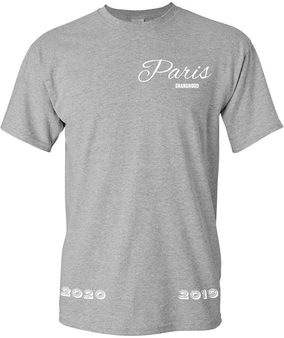 Casual Summer Tee 19/20 Paris