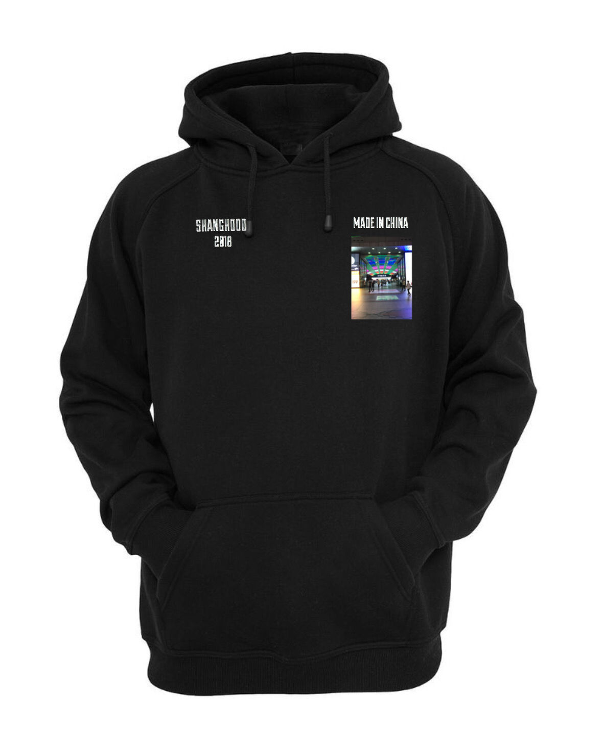MADE IN CHINA Black Hoodie