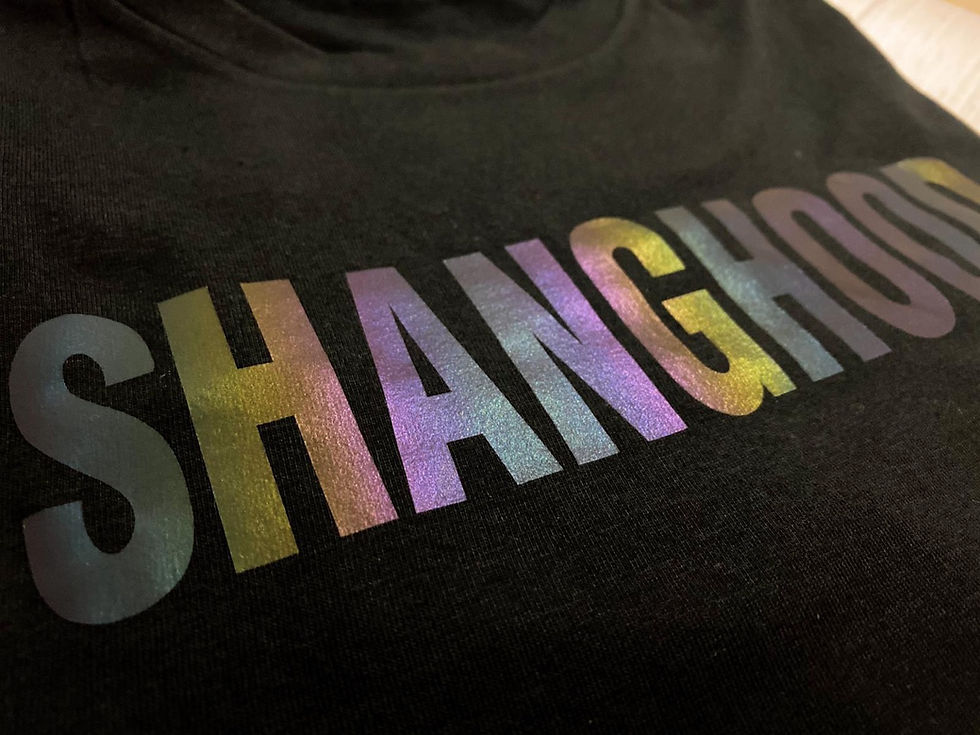 Miniature : Iridescent  Signature Mens Black Tee