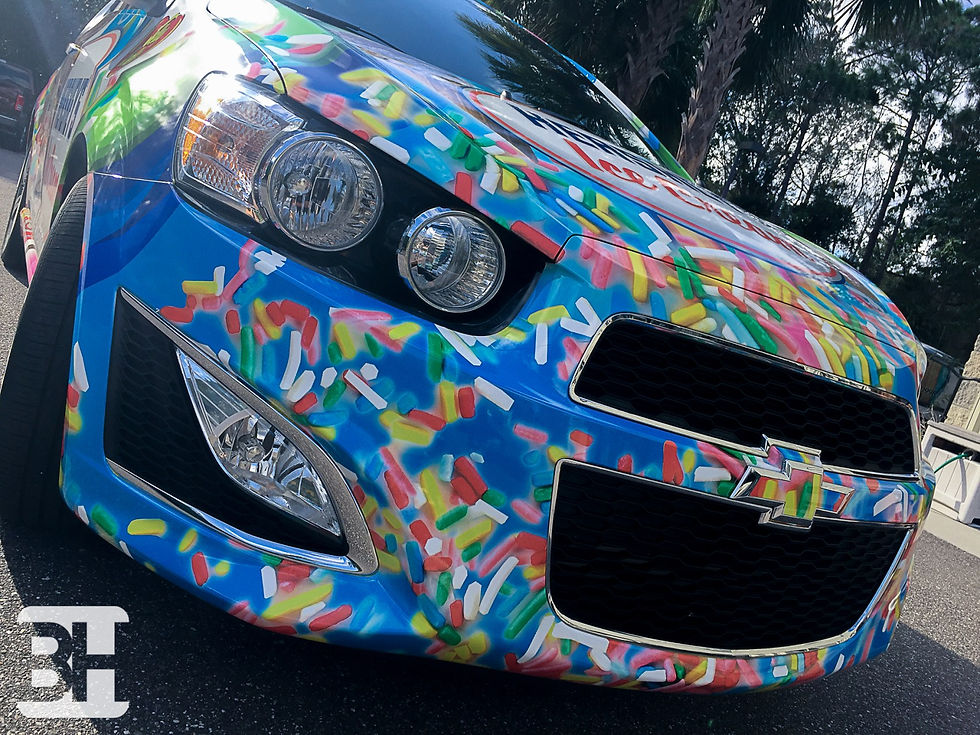 Hersheys Ice Cream Vehicle Wrap
