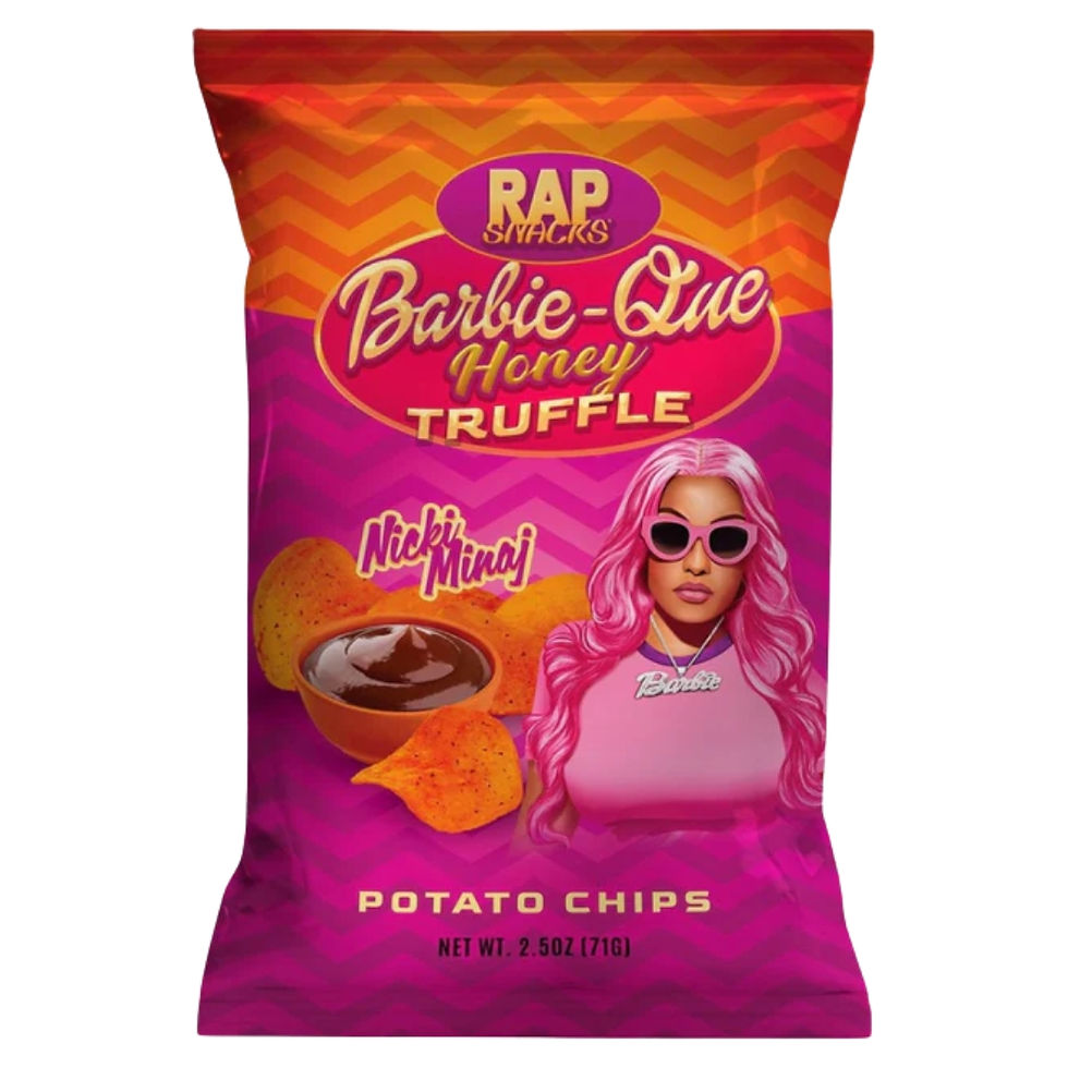 Rap Snacks Chips Nicki Minaj BBQ & Honey & Truffle