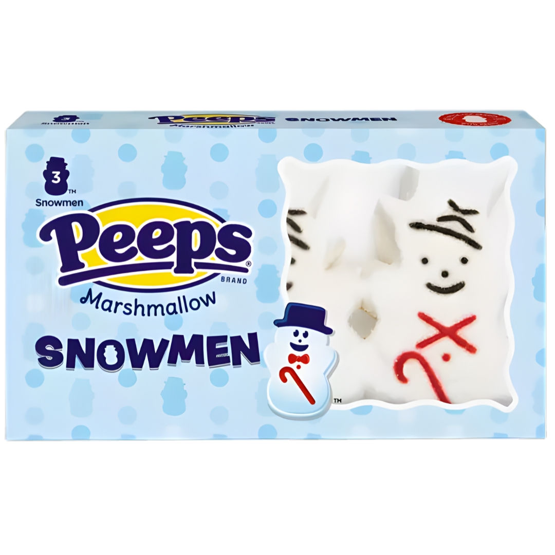 PEEPS Marshmallow Snowmen – Édition Noël