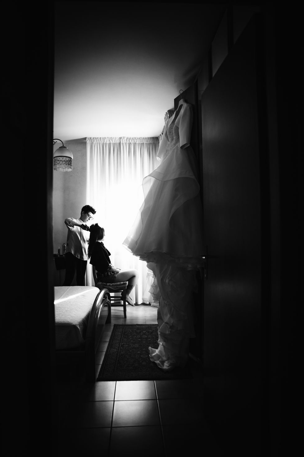 Preparazione sposa, matrimonio