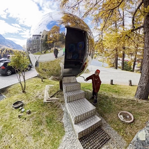 Zentrum des Alls in Sankt Moritz