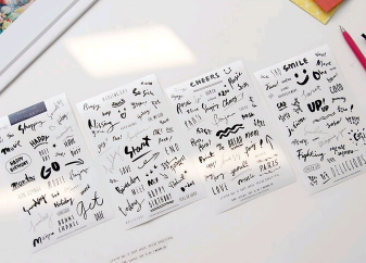 Miniature : Lot de 8 feuilles de stickers kawaii