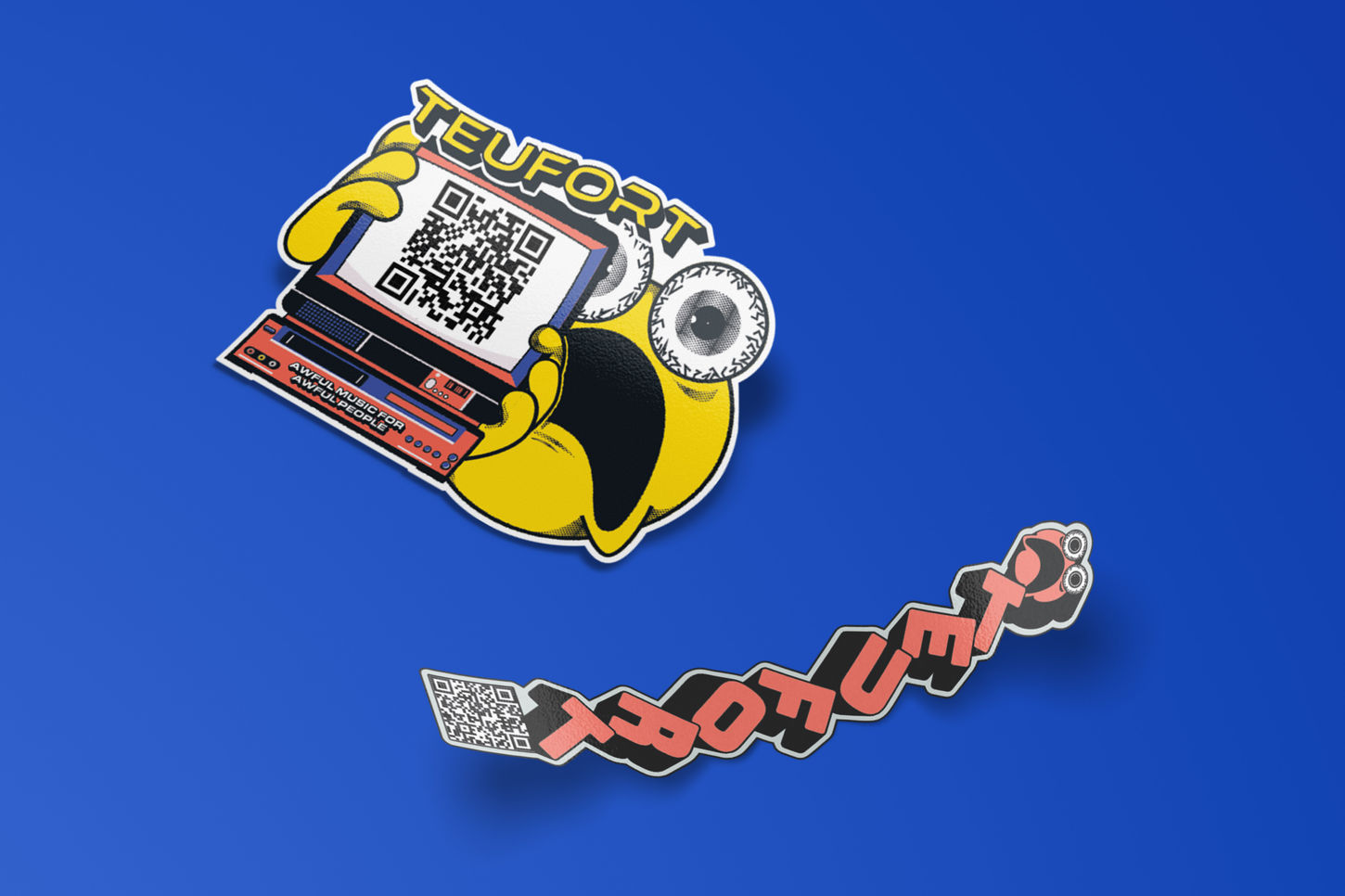 QR Code sticker link