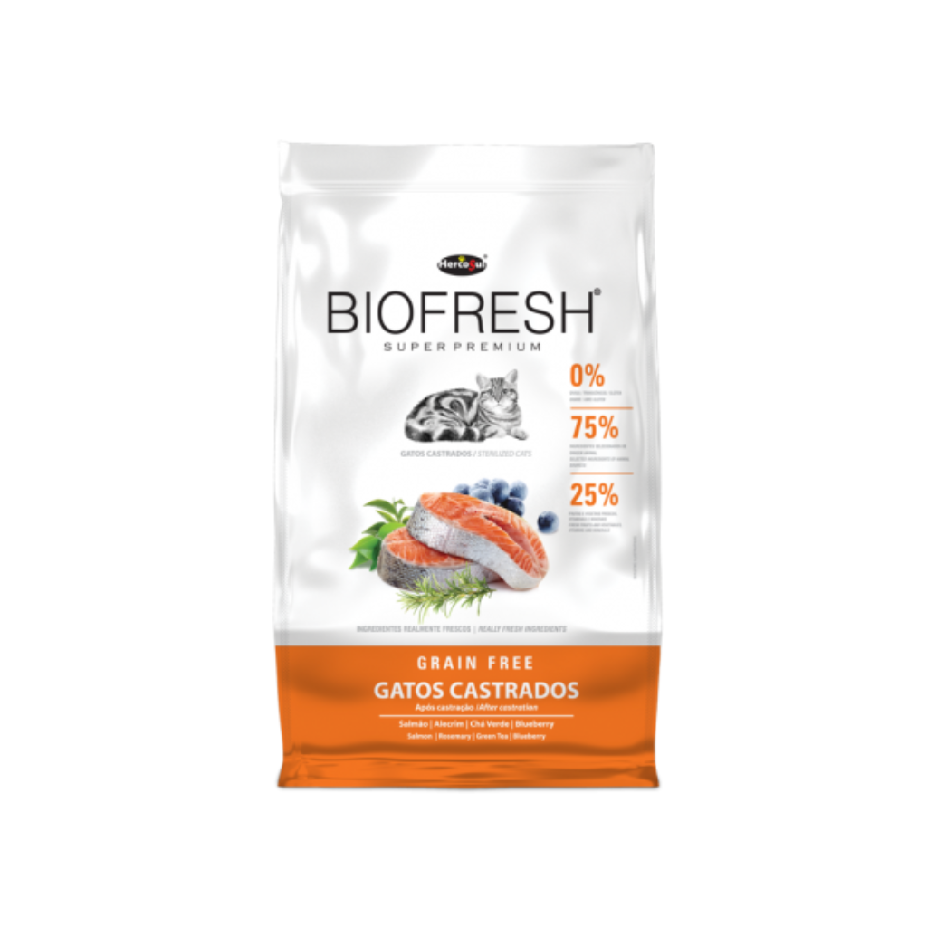 Biofresh Gatos Castrados 7,5 kg – Alimento Grain Free Carnívoro