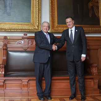 Se reúne Mauricio Kuri con el Presidente de México