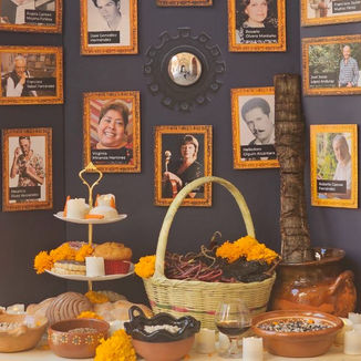 Instala SECULT altar de Día de Muertos interactivo