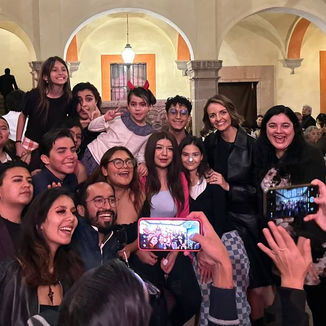 Encabeza Secretaria de Cultura convivencia navideña con la comunidad artística