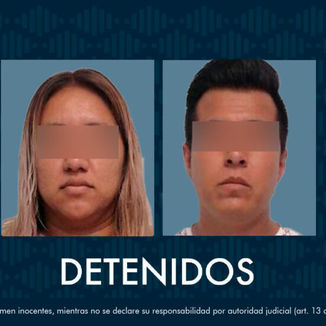 Pareja detenida por agredir a una mujer en Colón