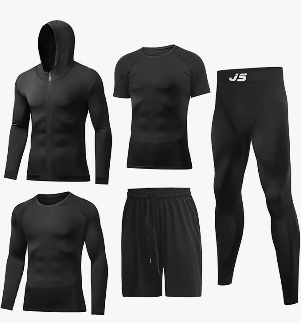 Men's Quick Dry Compression Workout Set