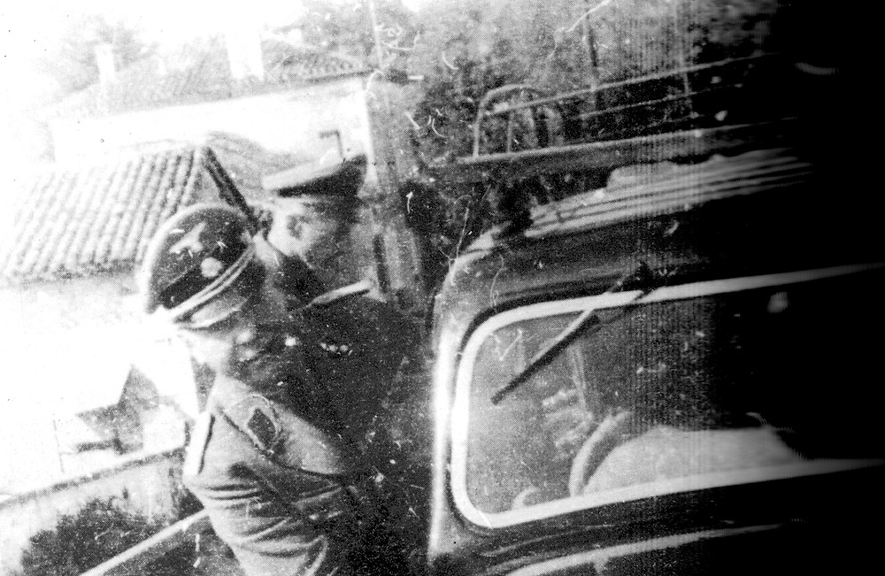Michael Hambrecht during operations against the maquis
