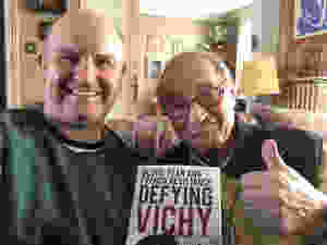 The author and Ralph Finkler in 2019, Périgueux, France