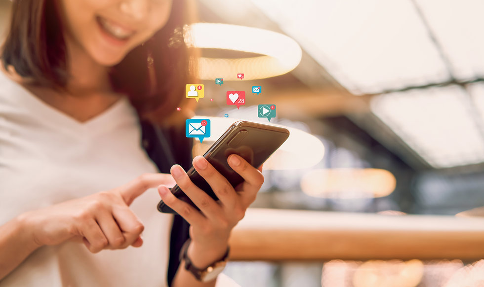 social-media-and-digital-online-smiling-asian-woman-using-smartphone-and-show-technology-i
