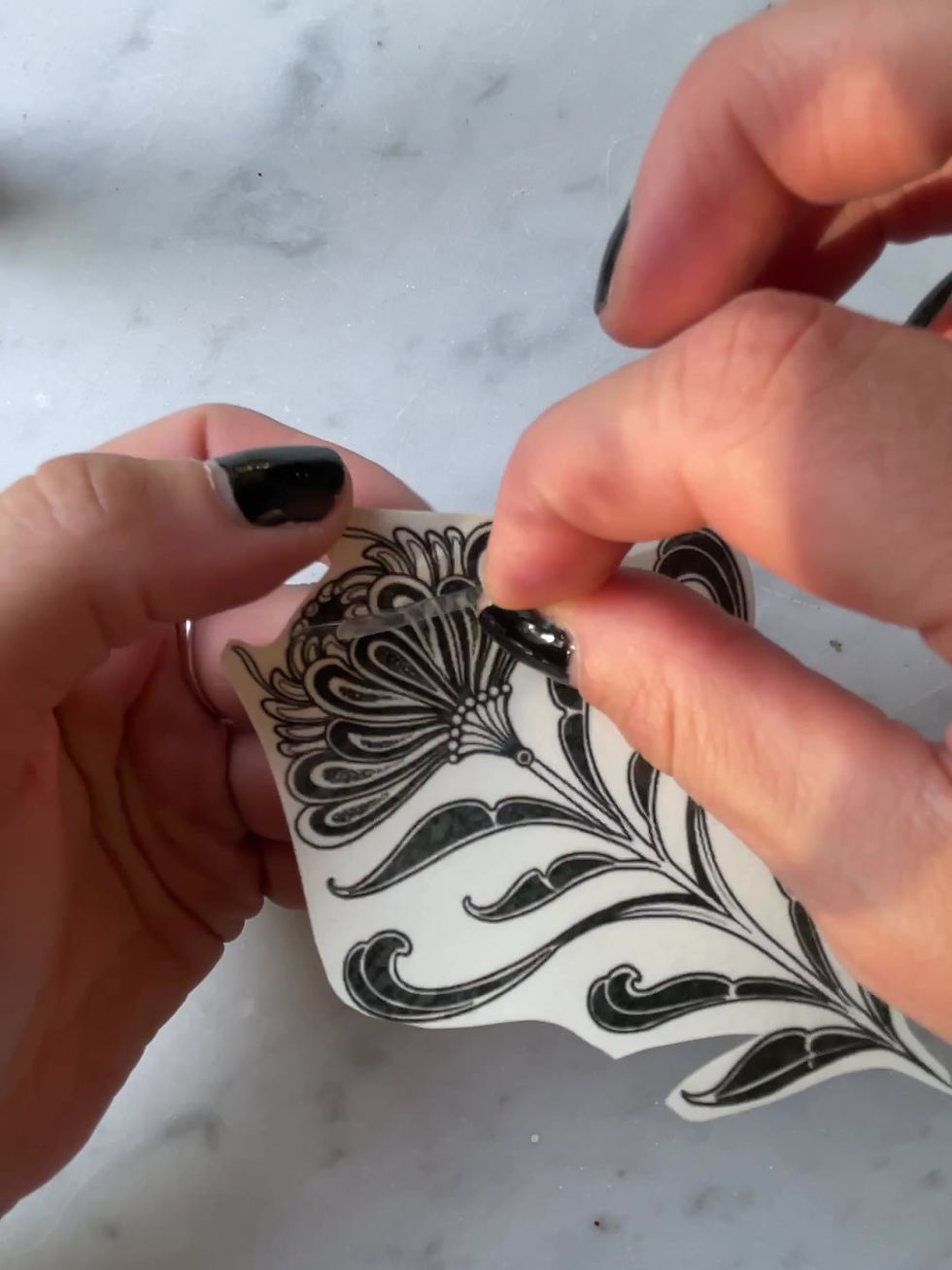 Thumbnail: Ornamental blackwork - "Fake"tattoos