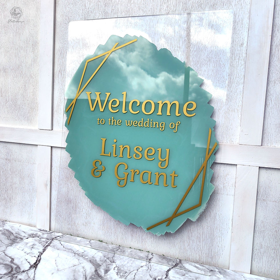 Thumbnail: Acrylic Welcome Sign