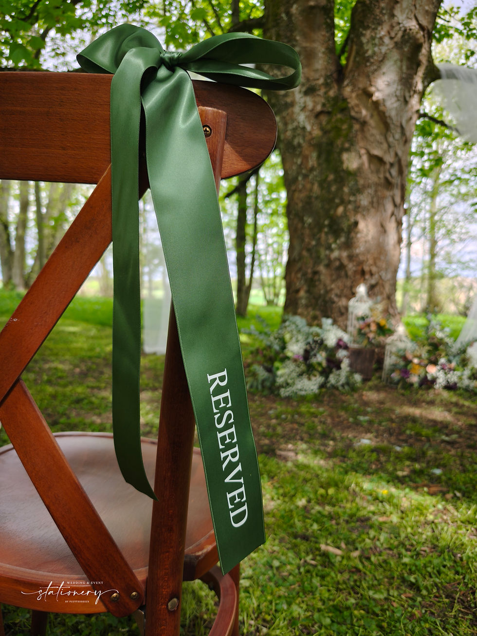 Thumbnail: Reserved - Chair Bows