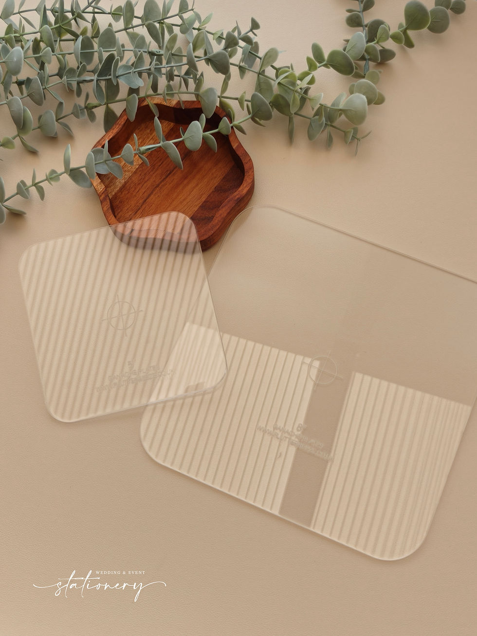 ganache plates rounded edge square