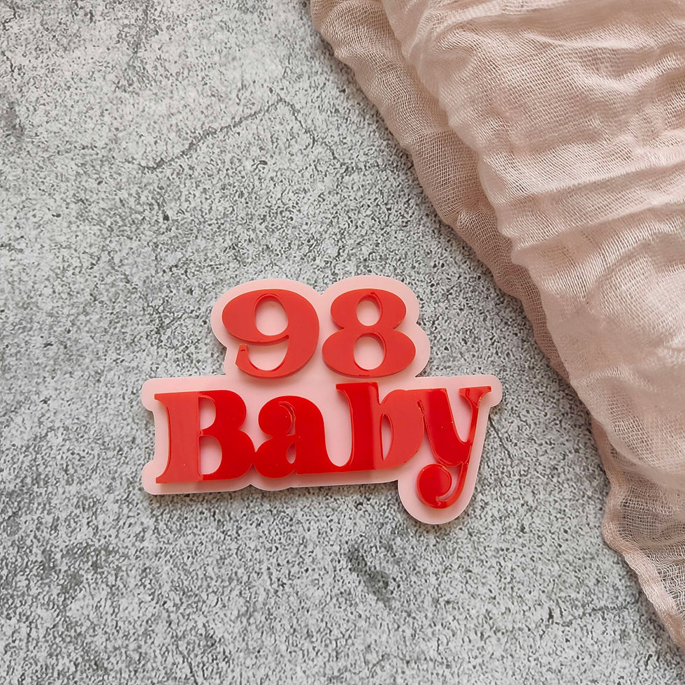 Thumbnail: Double layer cake charm - Fun