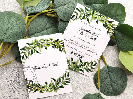 Save the Dates | When to send them | Do you send to evening guests too?