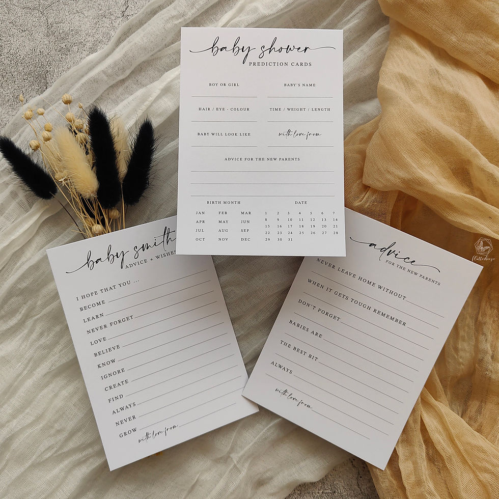 Thumbnail: baby shower set