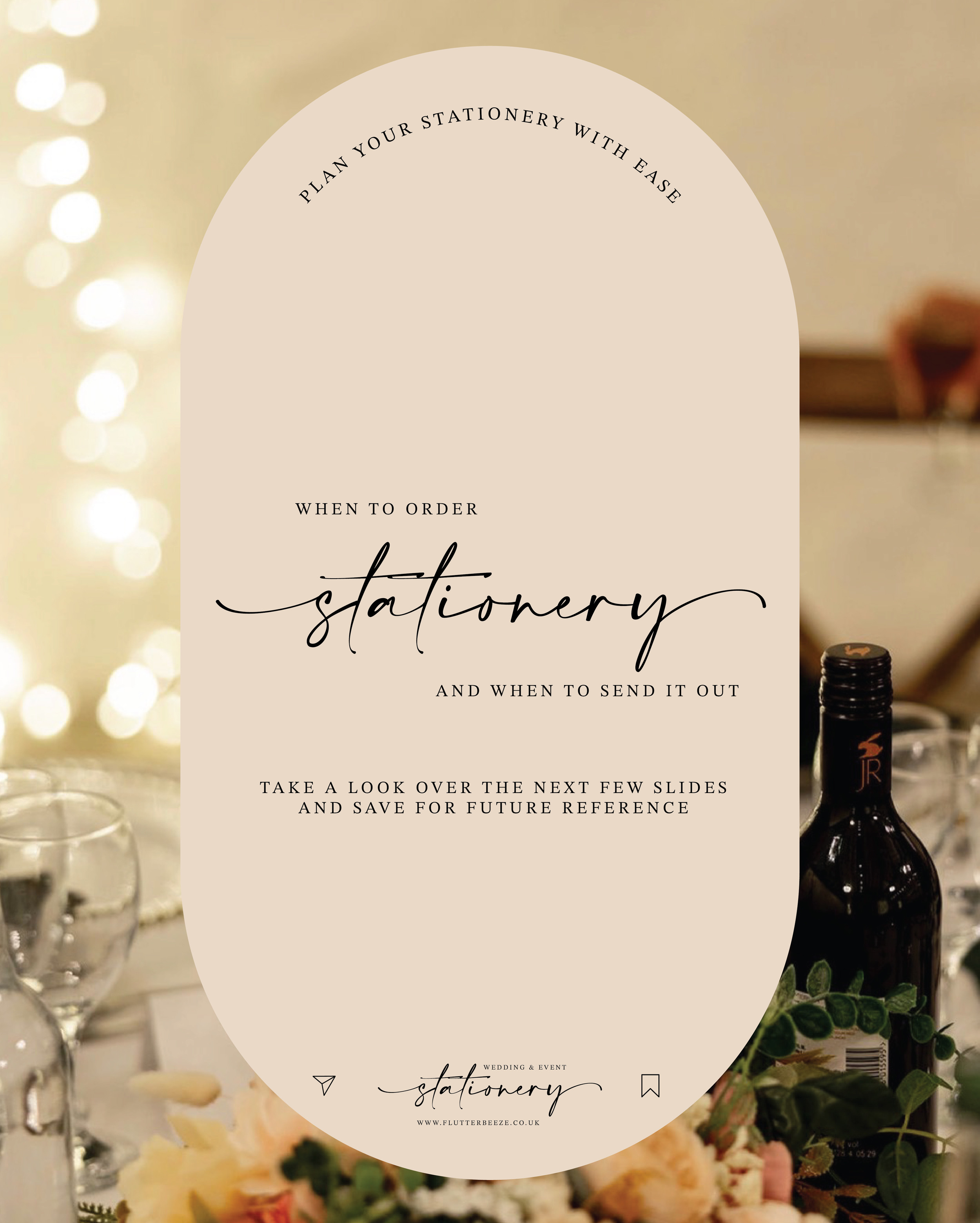 Sent Invite Sign When do I need to send out my Invites?