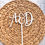 Thumbnail: Initials '&' Cake Topper