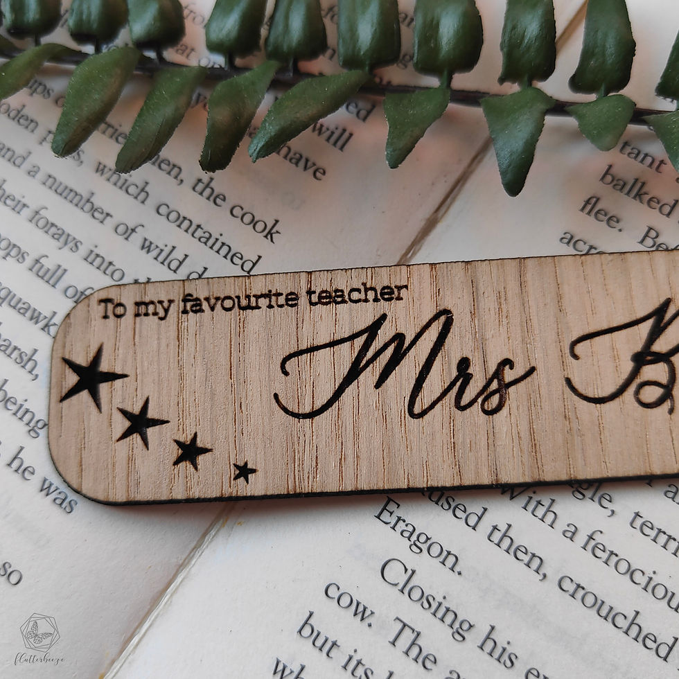 Thumbnail: Bookmark - Favourite Teacher