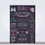 Thumbnail: Neon Butterfly Theme Chalk Board Poster / Milestone board for birthda