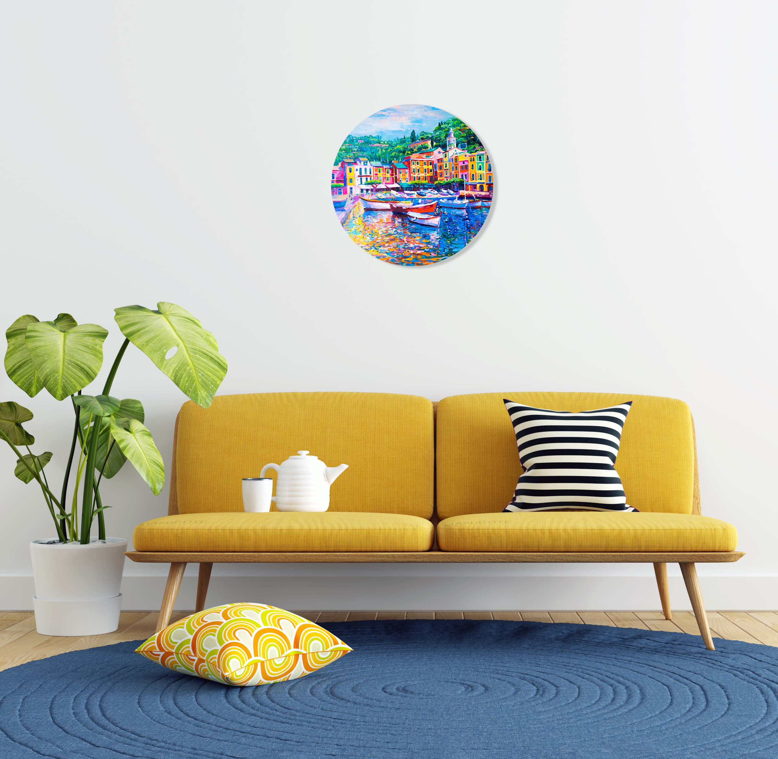 Subak Colorful waterside city