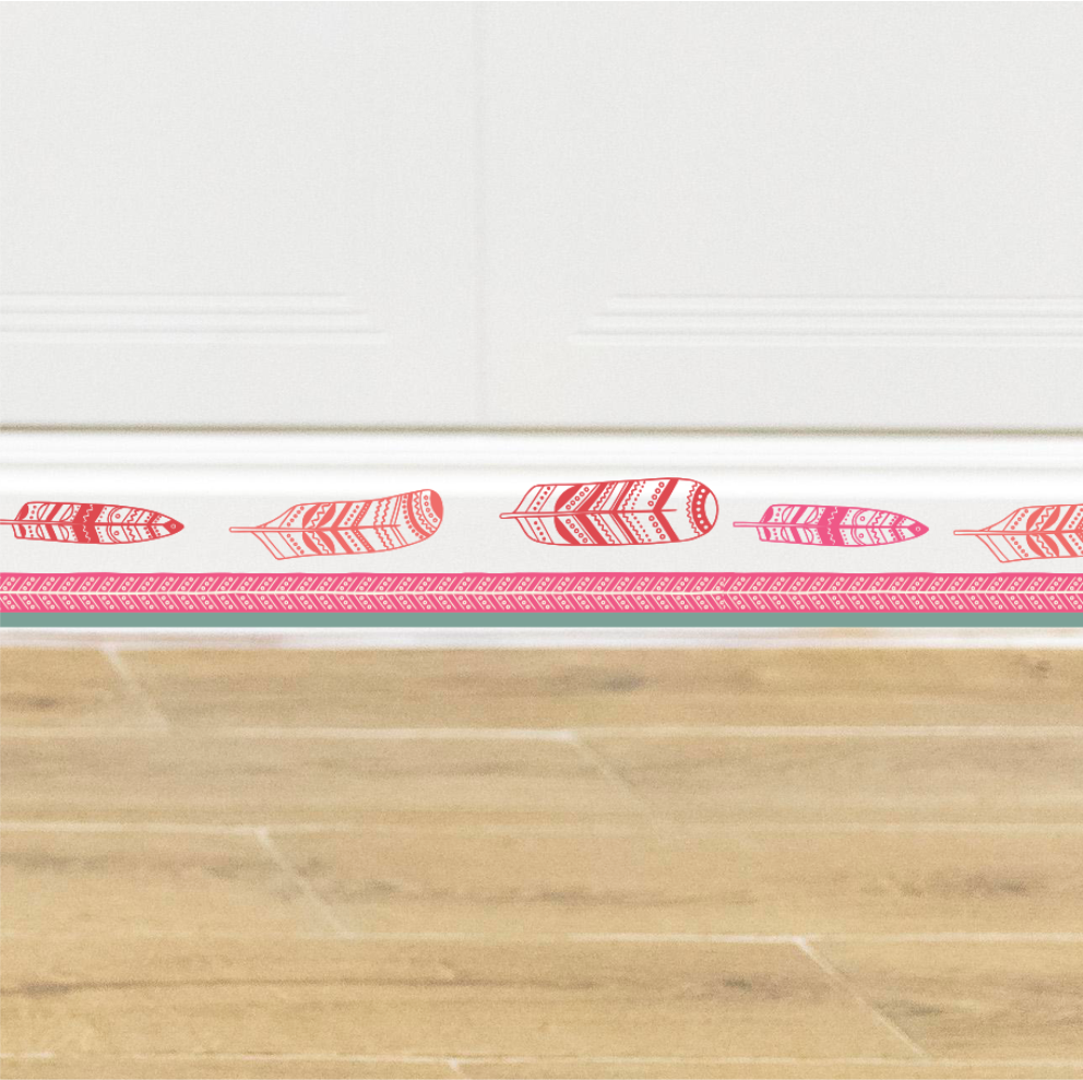 Subak Wall Border Alluring Boho