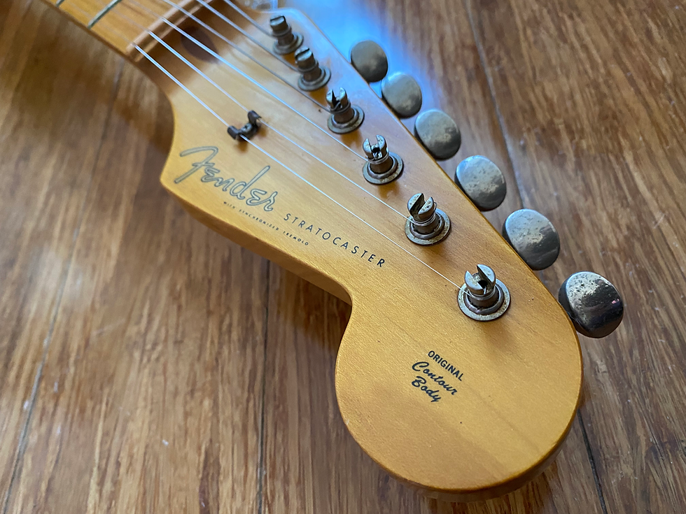 Thumbnail: Fender Japan 1957 RI Stratocaster Two Tone Sunburst CIJ O-Serial 1997 w/ US Pups