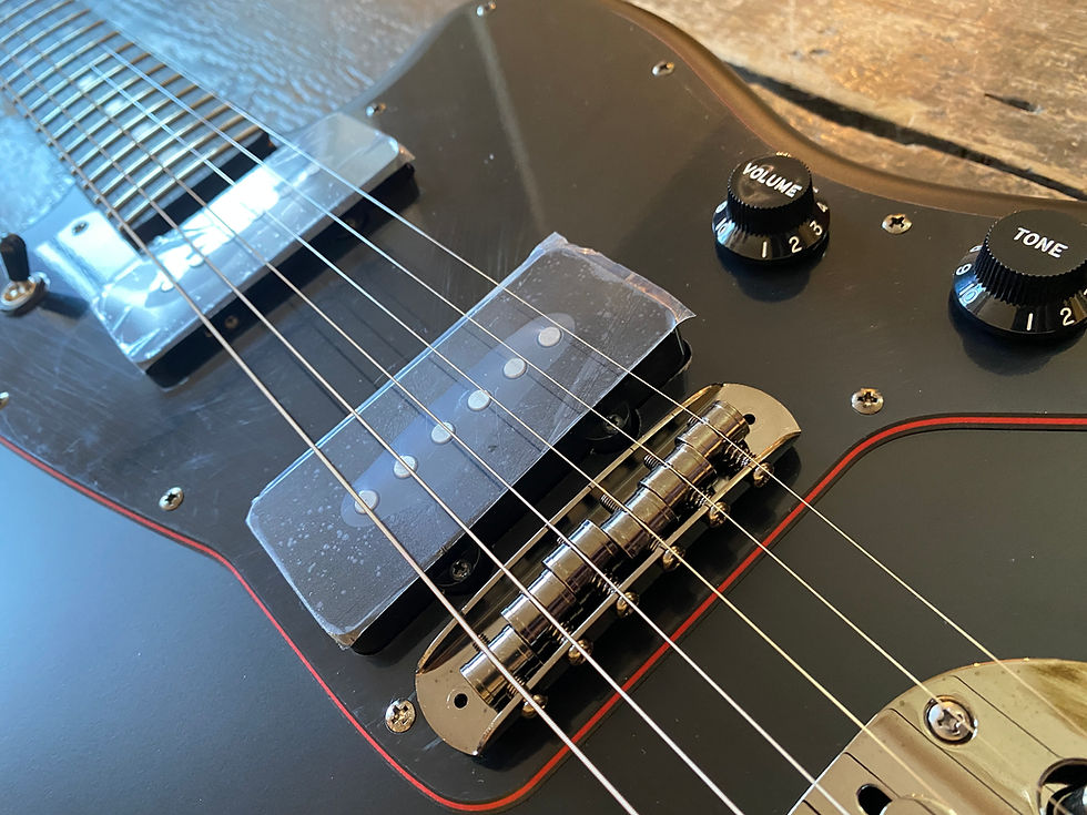 Thumbnail: Fender Limited Edition Noir Jazzmaster Hybrid II MIJ Japan Domestic Only Model