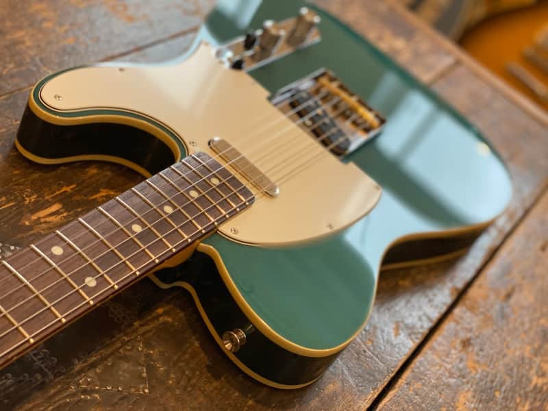 Thumbnail: Fender FSR Japan Domestic Sherwood Green Metallic Alder/Rosewood Telecaster