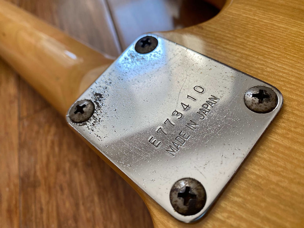 Thumbnail: Greco Vintage Japan 1977 Super Sounds Ash Stratocaster FujiGen Built MIJ