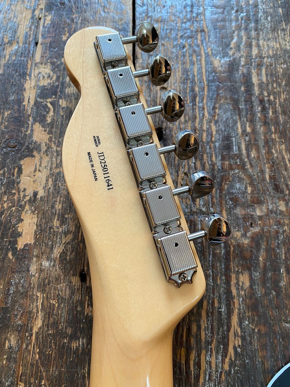 Thumbnail: Fender Japan 2025 FSR Black Custom Telecaster w/ Matching Headstock & All Docs